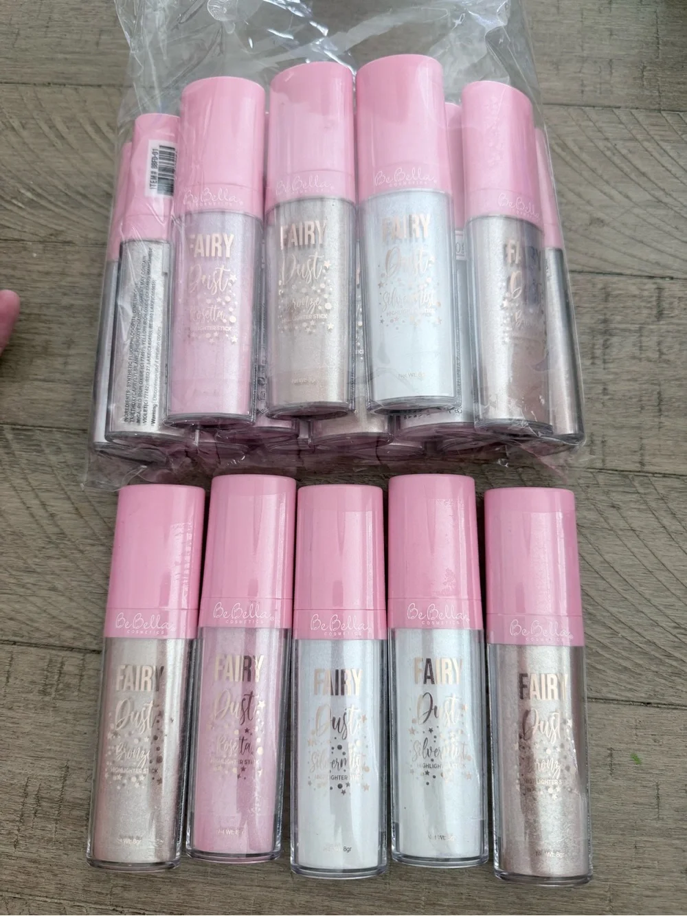 Fairy Dust Highlighting Stick — Pink/Champagne Shades  price for each